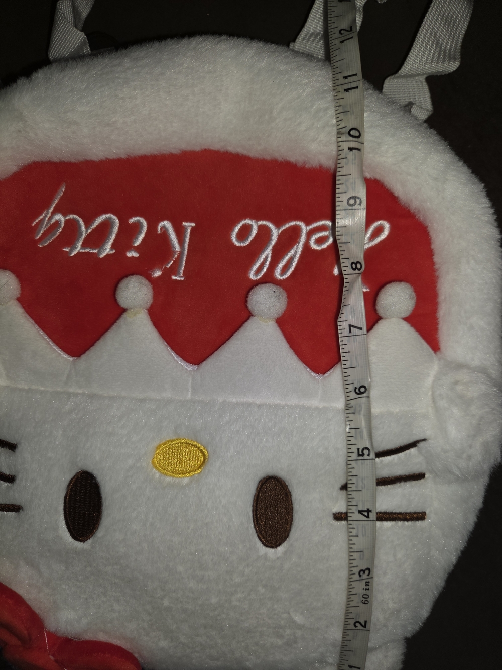 Hello Kitty Kids White & Red‎ Plush Backpack - Picture 15 of 15